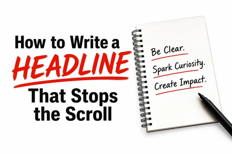 How to Write a Headline That Stops the Scroll